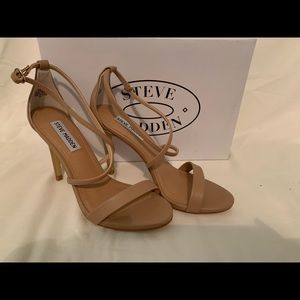Brand new nude strappy heels